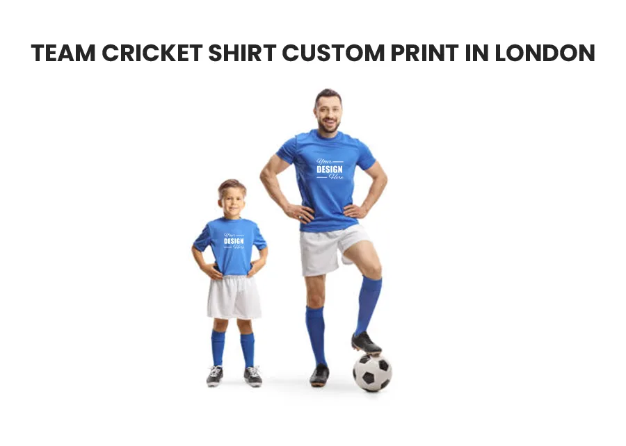 Family Cricket Shirt Custom Print in London