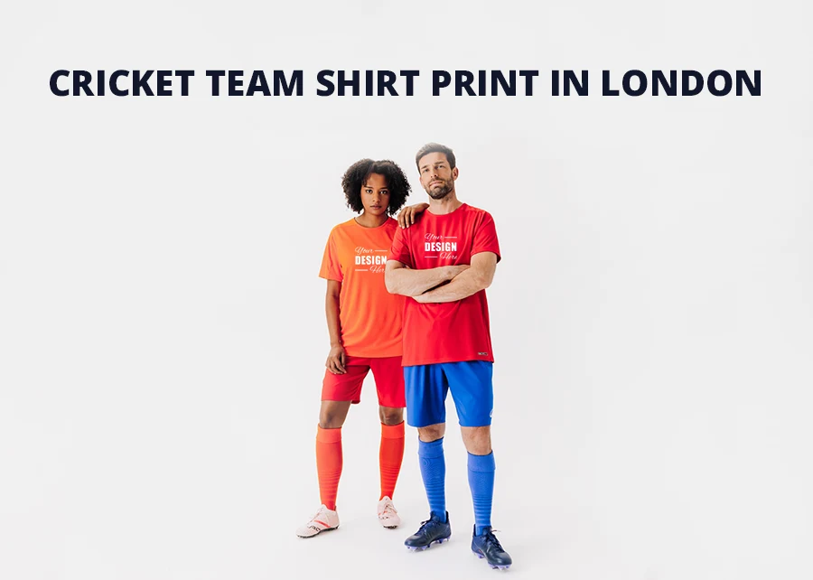 Team Cricket Team Shirt Custom Print In London