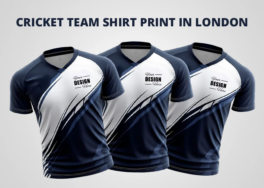 Cricket Team Shirt Print In London