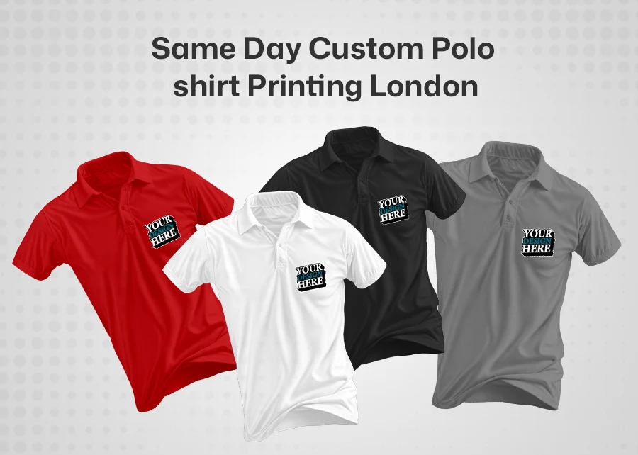 Same Day Polo Shirt Printing In London