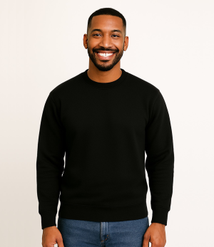 Casual classic Ringspun Blended Crew Neck Sweat 280 Adult