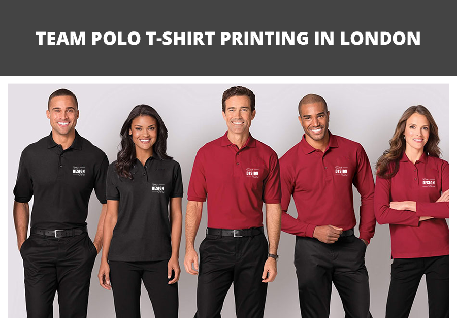 TEAM POLO T-SHIRT PRITING IN LONDON