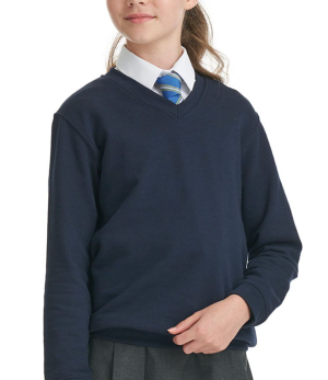 AWDis Academy Kids V Neck Sweatshirt