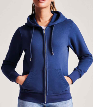 Anthem Ladies Organic Full Zip Hoodie