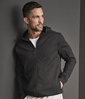 Tee Jays Athletic Hooded Full Zip Sweat Jacket