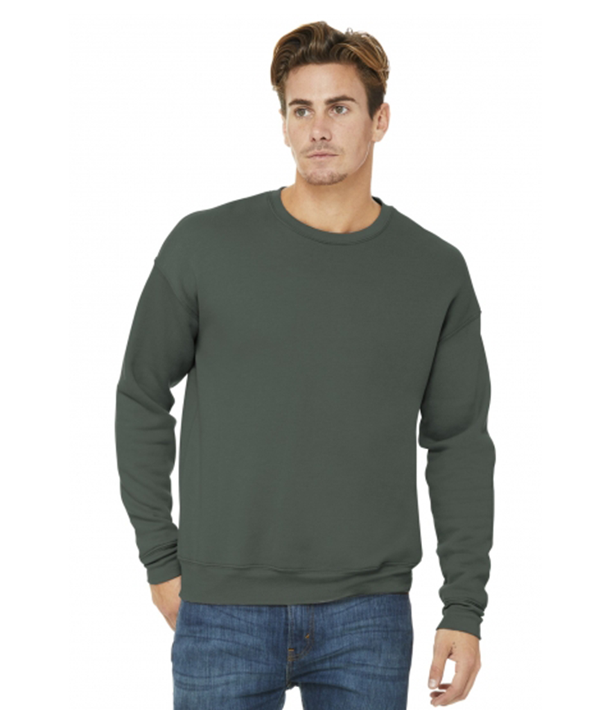 Canvas Unisex Sponge Fleece Drop Shoulder Sweatshirt