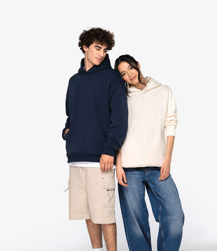 NS441 Native Spirit Unisex Oversized Hooded Sweatshirt