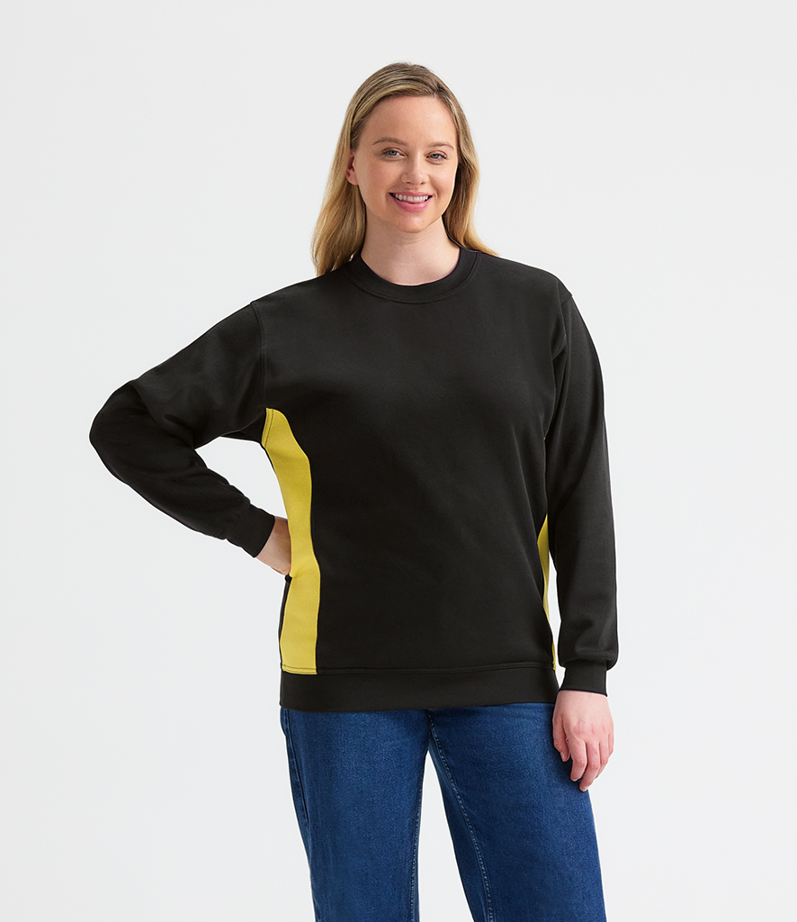Two Tone Crew Neck Sweatshirt