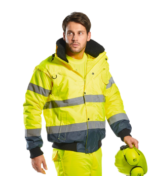 Portwest 3-in-1 Hi-Vis Bomber Jacket