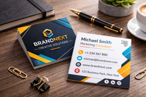 Square Business Card
