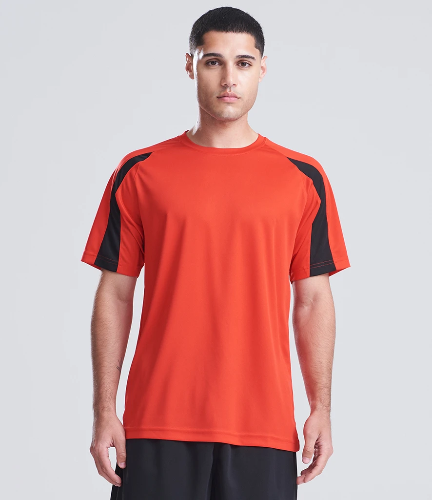 JC003 AWDis Cool Contrast Wicking T-Shirt