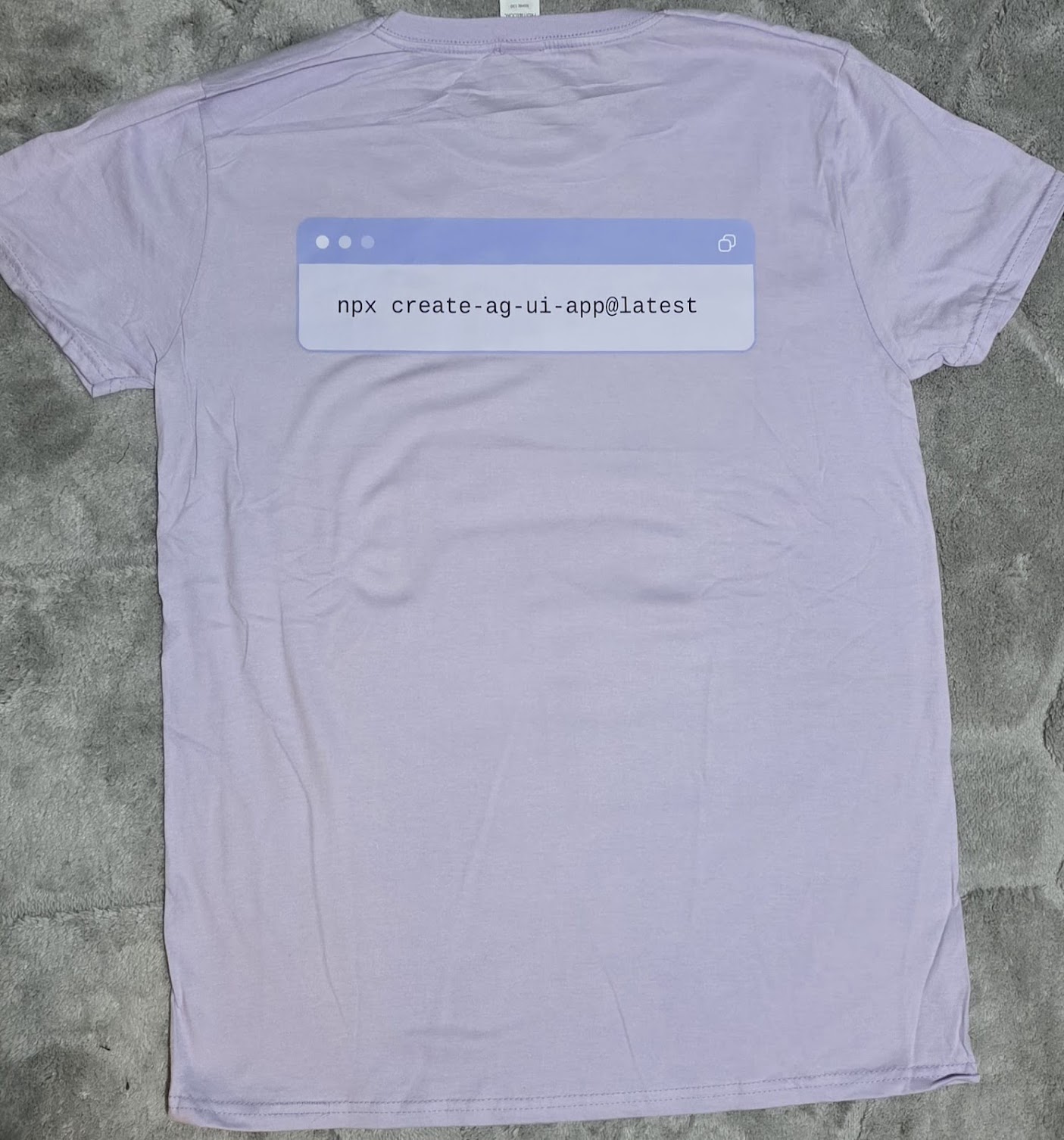 CopilotKit custom back print t-shirt design