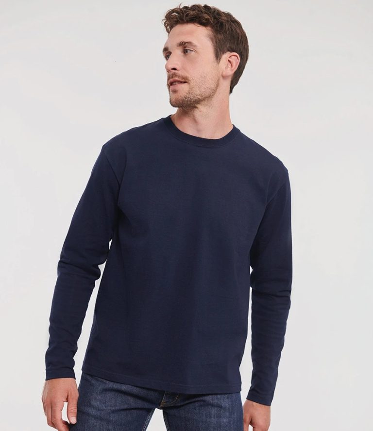 180L Russell Athletic Classic Long Sleeve T-Shirt